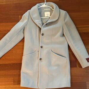 Wilfred: The Cocoon Long Coat - Luxe Wool Cashmere